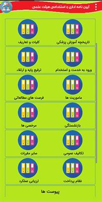 Effect of M-Learning on promoting the awareness of faculty members of the universities of medical sciences of Iran about their employment regulations in 2020